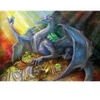 Image de Magnolia Blue Dragon and Treasure 3509