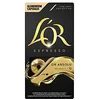 Image de L'Or Capsules de café espresso en aluminium, Or Absolu, intensité 9 - La boîte de 10, 52g