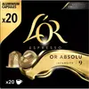 Image de Capsules L'OR Espresso OR ABSOLU x20