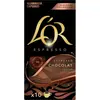 Image de Capsules L'OR Espresso FLAVOURS CHOCOLAT x10