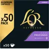 Image de L'or - Capsules  Espresso Lungo Profondo X50 260g
