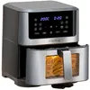 Image de alpina Airfryer XXL - Air Fryer 8L - Friteuse à air pour 6 personnes et plus - Four à air chaud avec écran tactile numérique - Température réglable de 80 à 200 degrés - Fonction de maintien au chaud