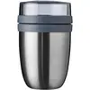 Image de Lunch box MEPAL isotherme ellipse natural 0.7L inox