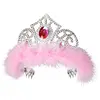 Image de Boland 44076 Diadème Jasmin, Couronne, Diadème Princesse, Fée, Plastique brillant, Carnaval, Fête à thème, Théâtre, Déguisement