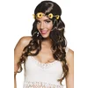 Image de Boland 85826 - Perruque pour adulte Joy avec bandeau, cheveux longs et ondulés - Cheveux synthétiques ondulés - Coiffure Flower Power années 70 - Carnaval party