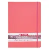 Image de Talens Art Creation Sketchbook - Coral Red 21x29.7cm 80 feuilles - 140g Cream Acid-Free Paper - Idéal pour le crayon, le pastel, l'acrylique, l'encre, le fusain