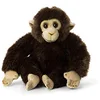 Image de WWF - Peluche Singe Chimpanzé - Peluche Réaliste avec de Nombreux Détails Ressemblants - Douce et Souple - Normes CE - Hauteur 23 cm
