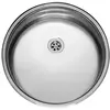 Image de REGINOX R25635 Évier rond en acier inoxydable L18 390 VP-CC/encastré à plat