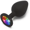 Image de ToyJoy Rainbow Booty Jewel Plug Anal Taille M 1 Unité
