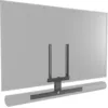 Image de Supports d'enceintes Cavus Adaptateur VESA Noir pour Sonos Arc Noir