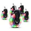 Image de Accessoire de bureau TRUST Pack de 5 roulettes de chaise en gel LED