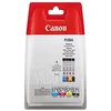 Image de Canon CLI-571 C M Y BK Pack de 4 cartouches (Noir Cyan Magenta Jaune) Certifié Canon (Plastique Obsolète 2018)