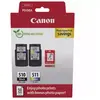 Image de Canon - Cartouche D'encre  Pack De 2 Originales Pg-510/Cl-511 (Noir + 3 Couleurs) - 2933b010