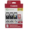 Image de Canon PG-560XL / CL-561XL High Yield Genuine Ink Cartridges, Pack of 2 (1 x Black, 1 x Colour); Includes 50 Sheets of 4x6 Photo Paper - Security Cardboard Multipack