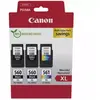 Image de Cartouche d'encre CANON Pack de 3 Originales XL (2x PG-560 Noir + 1x CL-561 Couleur) - 3712C005