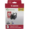 Image de Cartouche d'encre CANON Pack de 2 Originales PG-585/CL-586 Noir et Couleur - 4106C004