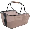 Image de Basil Panier de vélo Cento Tech en fibre pour adulte - Unisexe - Marron - 46 x 34 x 25,5 cm