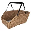 Image de Basil B.V. Unisexe   Adultes Cento Rotin Look MIK Paniers de vélo Argent, 47 x 34 x 26,5 cm