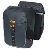 Image de Basil Miles Bâche double sac MIK 34L Noir Orange