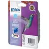 Image de Cartouche d'encre EPSON Originale T0805 Cyan Clair Série Colibri - C13T08054010