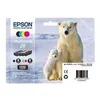Image de Cartouche d'encre EPSON Pack Multipack 4 Originales T261 (Noir + 3 Couleurs) - C13T26164010