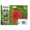 Image de Epson Strawberry 29XL CMYK cartouche d'encre 1 pièce(s) Original Rendement élevé (XL) Noir, Cyan, Magenta, Jaune