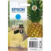 Image de Cartouche d'encre EPSON Originale 604 XL Haute Capacité Cyan Série Ananas - C13T09R24010