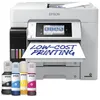 Image de Epson EcoTank Pro ET-5885 - Imprimante multifonctions - couleur - jet d'encre - ITS - A4/Legal (support) - jusqu'à 25 ppm (impression) - 250 feuilles - 33.6 Kbits/s - USB, LAN, Wi-Fi, hôte USB, NFC en occasion ou reconditionné