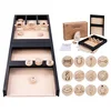 Image de Engelhart - Shuffleboard Ferme Spéciale Enfants 4 Ans et +, 80 cm (2 Parties) - Disques et Sacs en Coton