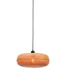 Image de GOOD&MOJO Suspension Palawan - Bambou - Ø40cm - Rond - Bambou - Plafonnier suspendu - luminaires - Lampe suspendue pour salle à manger - cuisine et Salon