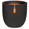 Image de Capi Europe - Pot boule Smooth NL - 54x52 - Noir - Ouverture Ø54 - Pot de fleurs pour l'intérieur et l'extérieur - KBL935
