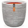 Image de Capi Europe - Pot boule Rib NL - 43x41 - Ivoire - Ouverture Ø43 - Pot de fleurs pour l'intérieur et l'extérieur - KOFI933