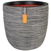 Image de Capi Europe - Pot boule Rib NL - 54x52 - Anthracite - Ouverture Ø55 - Pot de fleurs pour l'intérieur et l'extérieur - KOFZ935