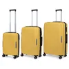Image de TravelZ Swinger Set de 3 Valises Rigide - Ensemble de Bagages S/M/L Coque Dure avec Serrure TSA - Jaune