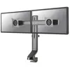 Image de Neomounts by Newstar FPMA-D860D - Kit de montage - full-motion - pour 2 écrans LCD - noir - Taille d'écran : 10-27 - pinces montables oeillet montrable sur bureau - Noir en occasion ou reconditionné