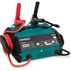 Image de VONROC Chargeur de Batterie - Chargeur Batterie Avec Démarrage Rapide - Max. 15A Pour Batterie Au Plomb 6V et 12V - Chargeur Batterie Moto & Voiture - Chargeur de batterie + 3 Fusibles de Rechange 80A
