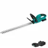 Image de VONROC Taille-haie à batterie 20 V   Lame 520 mm, coupe Ø 14 mm, léger 1,98 kg, poignée Softgrip, sans fil, avec 2 batteries 2,0 Ah et chargeur   Étui de protection inclus