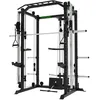 Image de Tunturi SM90 Station de musculation   Appareil de fitnes à la maison   Compact pour un usage domestique   Machine Smith   Full Smith