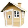Image de AXI Alice Maison Enfant en Bois FSC | Maison de Jeux pour l'extérieur/Jardin en marron & Blanc | Maisonnette/Cabane de Jeu avec des fenêtres