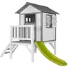 Image de AXI Maison Enfant Beach Lodge XL en Grey avec Lodge XL Playhouse Classic - Lime green Slide | Maison de Jeux en bois FFC pour les enfants | Maisonnette/Cabane de jeu pour le jardin