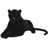 Image de vidaXL Panthère en Peluche Noir XXL Grand Nounours Peluche géante pour Enfant