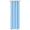 Image de vidaXL Rideau occultant avec oeillets métalliques 270 x 245 cm Turquoise
