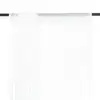 Image de vidaXL Rideau en fils 2 pcs 100 x 250 cm Blanc