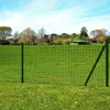 Image de vidaXL Clôture Euro Acier 25 x 1,7 m Vert