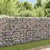 Image de vidaXL Panier de gabion Acier galvanisé 120x30x100 cm
