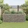 Image de vidaXL Lit surélevé à gabion Acier 270x90x100 cm