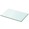 Image de vidaXL Panneau pour étagère Verre transparent 20 x 30 cm