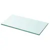 Image de vidaXL Panneau d’étagère Verre transparent 30 x 12 cm