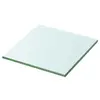 Image de vidaXL Panneau pour étagère Verre transparent 30 x 30 cm
