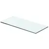 Image de vidaXL Panneau pour étagère Verre transparent 40 x 12 cm